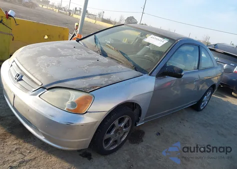 2003 Honda Civic Lx из США, поврежденный, VIN 1HGEM21503L006921